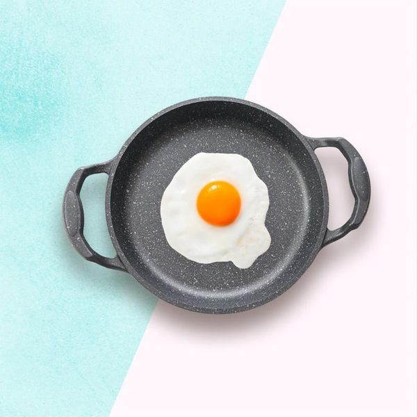 esse aluminum cast granite coating , egg pan non-stick dishwasher safe pans